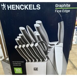 Zwilling Henckels International  Graphite 18Pc Knife Block Set